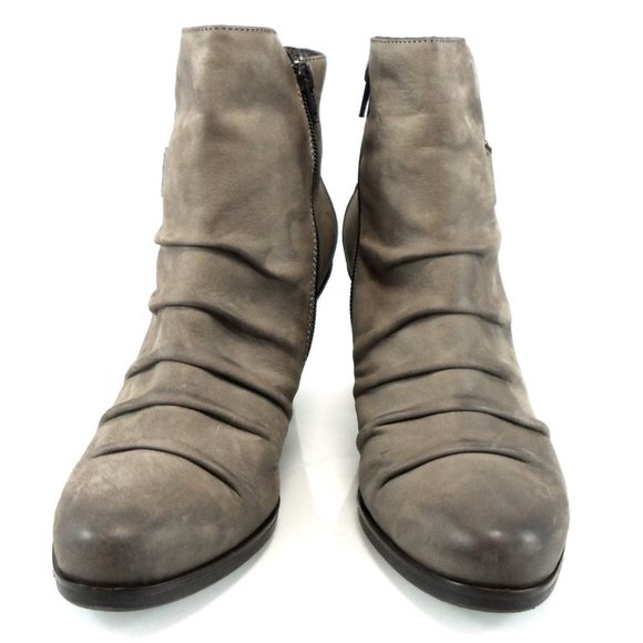 NIB$340 Paul Green Joellen Leather Slouch Buckle Ankle Bootie Western Boot 6 8.5 - Picture 5 of 12